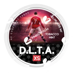 D.L.T.A. - XS - SLIM - TOBACCO MINT (100mg)